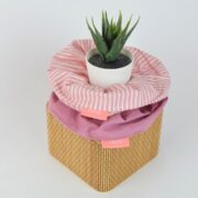 Ριγέ Ροζ & Σάπιο Μήλο - 2τμχ. - Image 4