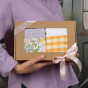 Σετ Δώρου με 2 Πετσέτες Κουζίνας  – Lilac - Image 5