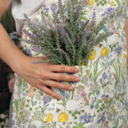 Πασχαλινή Ποδιά με λουλούδια