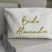 Bridal makeup bag