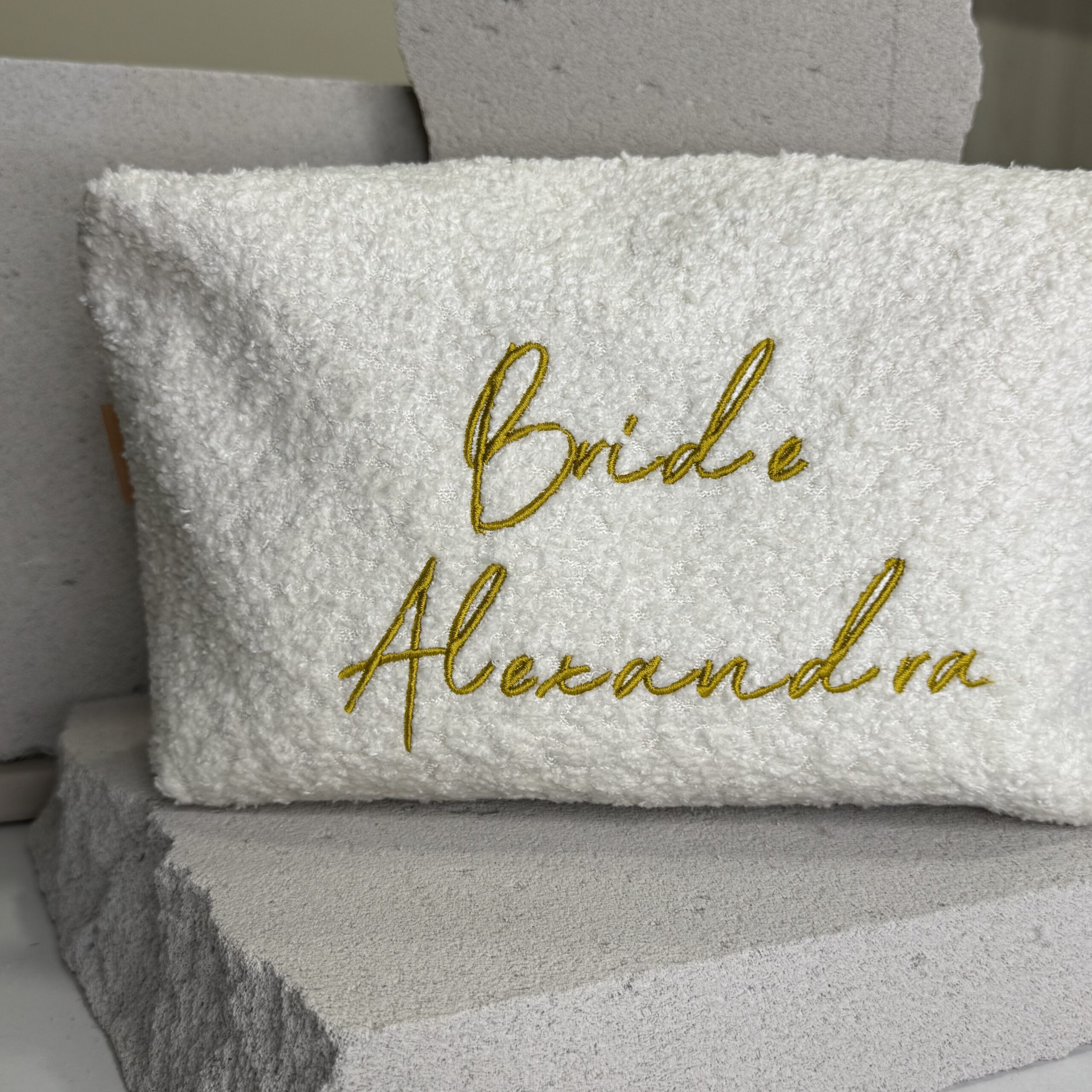 Bridal makeup bag